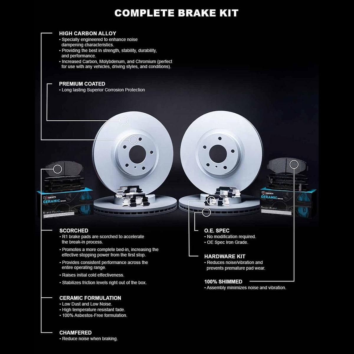 GEO-Carbon Brake Rotor Set | Toyota - LynXautoinnovate™️