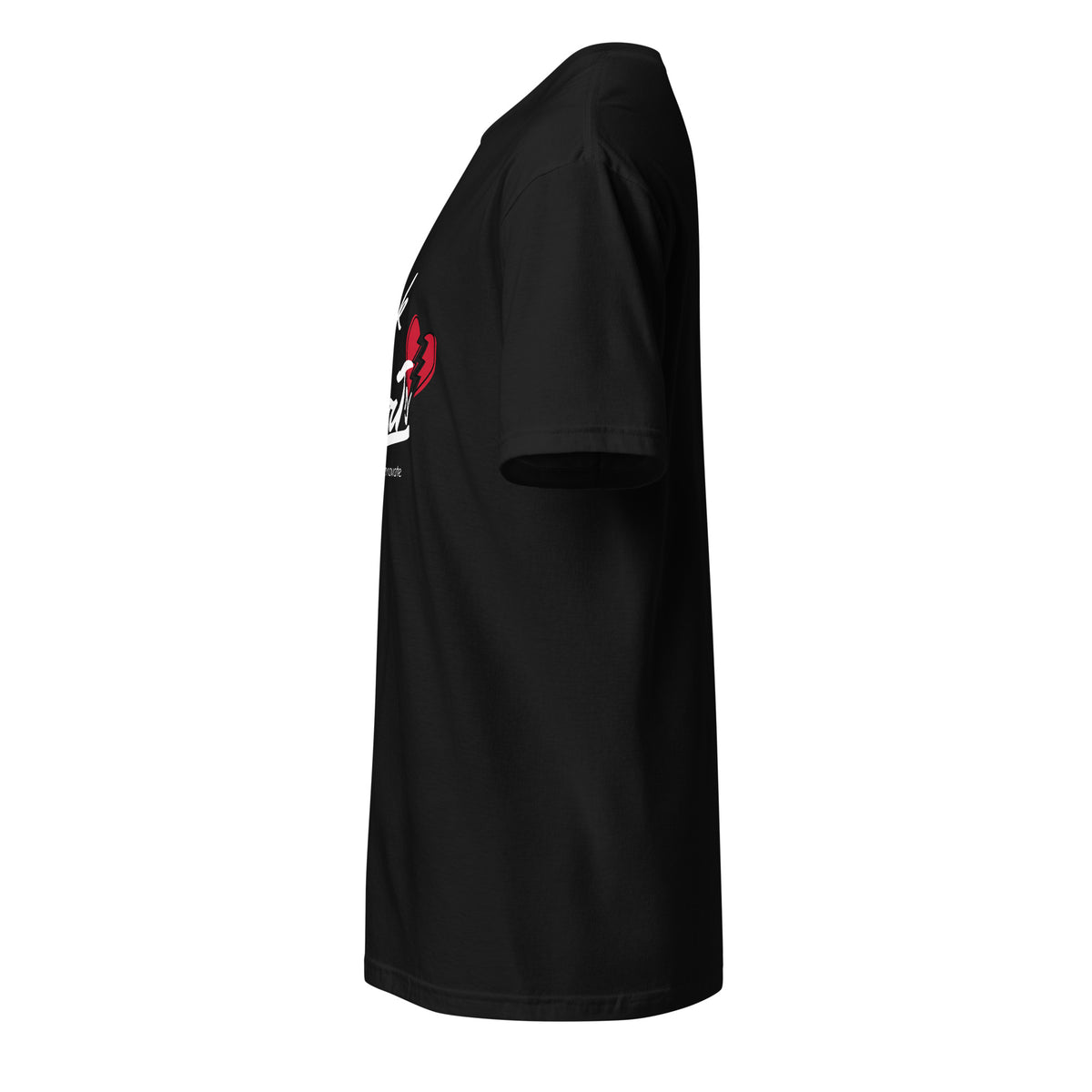 Product mockup side shot