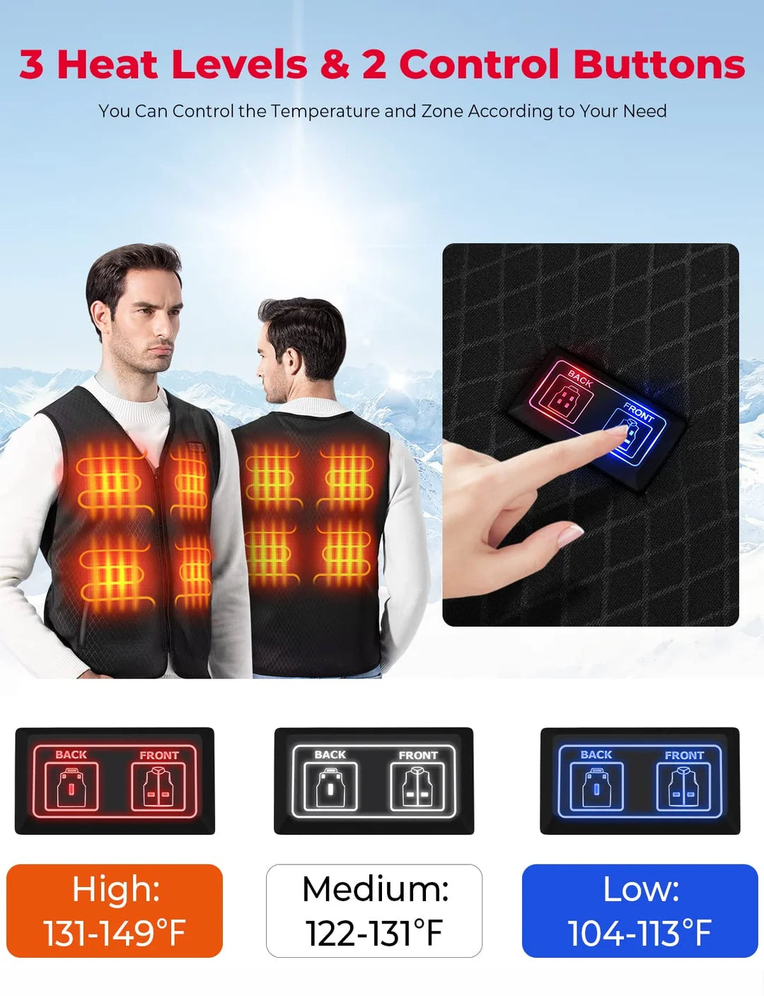 Winter Apparel Heated Set