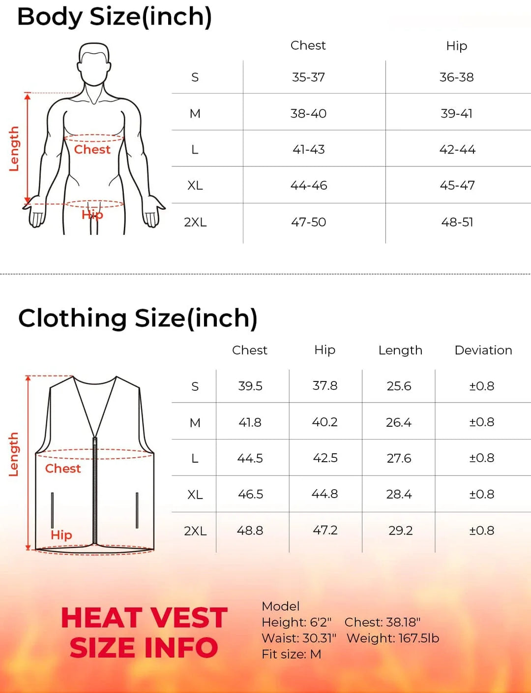 Winter Apparel Heated Set
