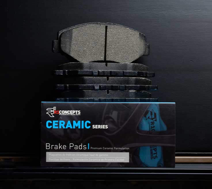 Ceramic Brake Pads Rear w/ Hardware Silverado 1500 19+