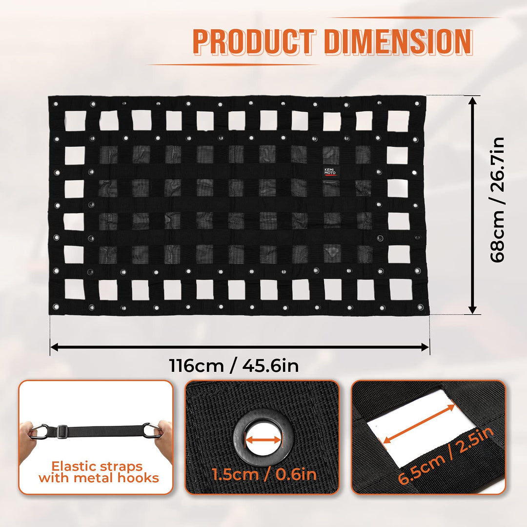 HD Bed Cargo Net | UTV