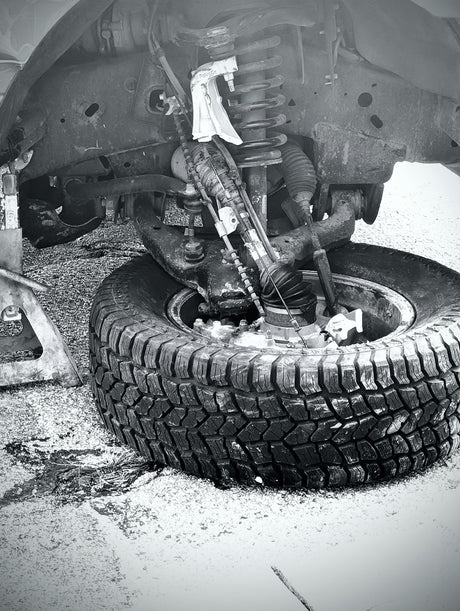 Suspension Maintenance: Ball Joint & Control Arm Failure Signs + Wheel‑Off Safety Guide