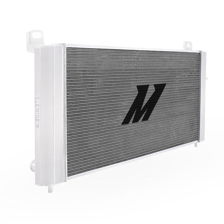 High-performance aluminum car radiator with Mishimoto logo, LynXautoinnovate USA automotive part