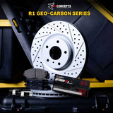 Geo-Carbon Brake Kit Drilled And Slotted | BRZ - LynXautoinnovate™️