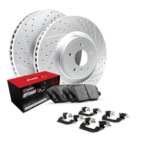 Geo-Carbon Brake Kit Drilled And Slotted | BRZ - LynXautoinnovate™️