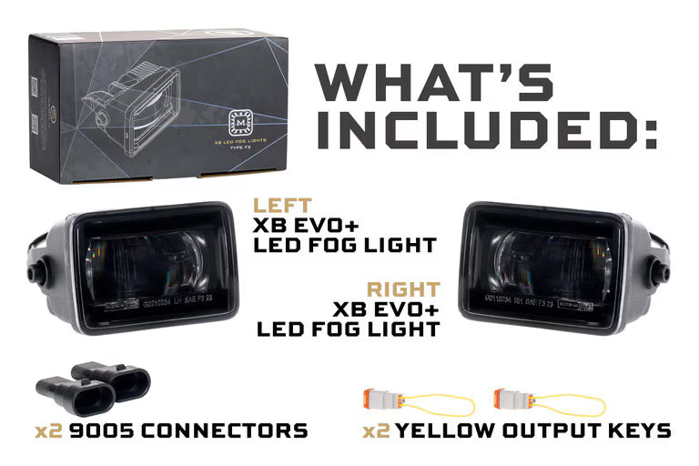 XB EVO+ Fog Lights | Super Duty