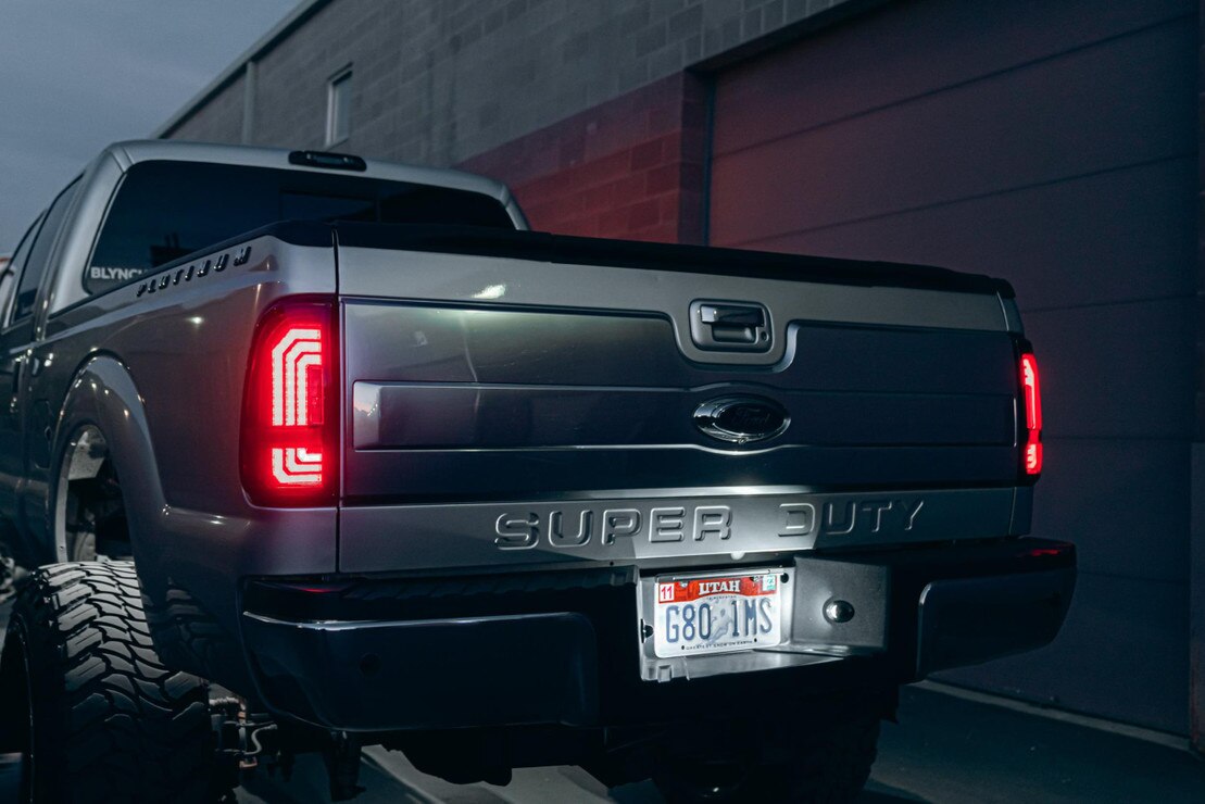XB LED Taillights Smoked | F-250 Super Duty