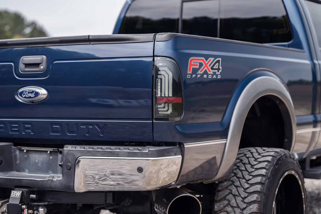 XB LED Taillights Smoked | F-250 Super Duty