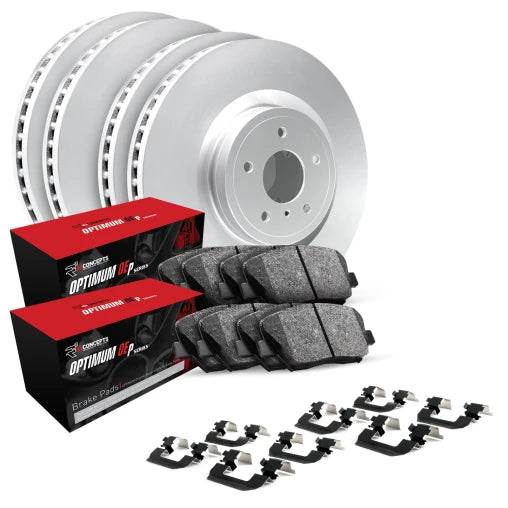 Geo Carbon Brake kit Front and Rear | Wrangler
