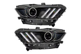 LED Halo Color Shift Headlights | Mustang