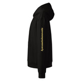 Hoodie Mockup Side view of Lynxauto Innovate print on the arm sleeve 